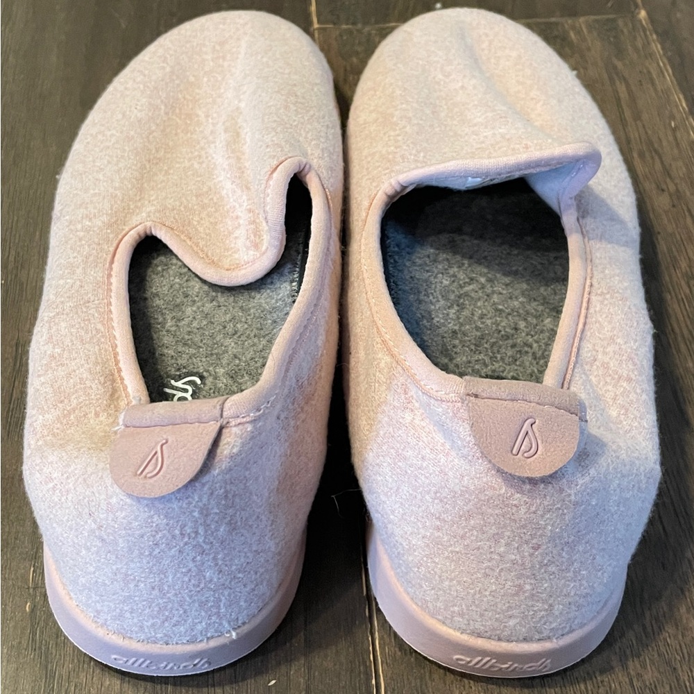 Allbirds Wool Loungers Slip-On Sneakers Women’s 6 Calm Taupe Pink Merino Wool - Picture 6 of 6